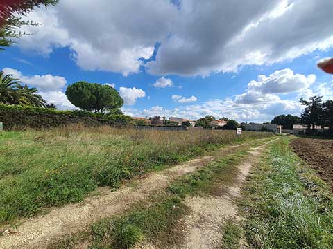 TERRAIN ROYAN | secteur calme à 2km du marché couvert de Royan vue dégagée Belle exposition Sud à l'arrière des terrains